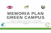 MEMORIA PLAN GREEN CAMPUS - Universidade da … · ahorro de agua Campaña de mantenimiento de grifos o fluxorescon temporización mecánica Reducción del 70 % del caudal delos grifos