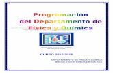 Proyecto Curricular del Área de Matemáticas“N... · Programación del Departamento de Física y Química Curso: 2015/2016 IES Salvador Rueda ...