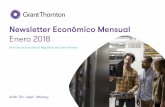 Newsletter Económico Mensual Enero 2018 · economía global desde hace ya más ... parecería que el escenario para los activos de riesgo ... próximo año. Las perspectivas para