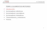 TEMA 3. ELEMENTOS MOTORES Accionadores …isa.uniovi.es/~alonsog/Robotica/03 Elementos motores.pdf · En este tipo de motores, los devanados inductor e inducido son alimentados por
