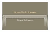 Firewalls de Internet - UCEMA | Universidad del … de Firewall Filtrado de paquetes en LINUX Herramientas Referencias 13-nov-03 UCEMA 4 Concepto Los firewalls son parte de una estrategia