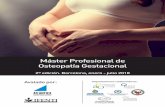 Máster Profesional de Osteopatía Gestacional - ifenti.comifenti.com/wp-content/uploads/2017/09/Programa-Osteopatia_Gestac... · Se dará formación en relación a la Osteopatía