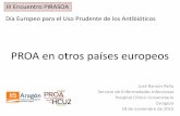 PROA en otros países europeos - pirasoa.iavante.espirasoa.iavante.es/pluginfile.php/328/mod_resource/content/9/PROA... · Servicio de Enfermedades Infecciosas Hospital Clínico Universitario