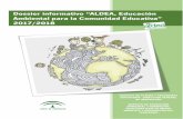 Dossier informativo “ALDEA, Educación Ambiental para …cdn-cms.f-static.com/uploads/328700/normal_5a155c5d081ef.pdf · este espacio natural, que imparten 5º y 6º de Educación