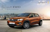 Nuevo Renault KWID - irp-cdn.multiscreensite.com · *Corresponde a valores promedio de ... de los colores reales de la pintura, así como también la textura de los materiales utilizados