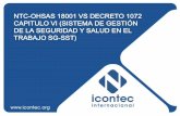 NTC-OHSAS 18001 VS DECRETO 1072 CAPITULO VI (SISTEMA DE ...medios.icontec.org/c/Presentacion-Foro-Seguridad-Antonio-Garcia... · Indicadores del Sistema de Gestión de la Seguridad