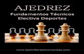 Cap1 Ajedrez1 práctica - southamericanuniversity.org · MANUAL PARA EL ENTRENADOR Ajedrez 1 4 ajedrez para unir en forma fraterna a sus devotos practicantes en lazos de amistad perdurables.