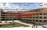 Universidad Andina del Cusco · MATRIZ PERFIL COMPETITIVO (MPC) ... (MEFI) ..... 39 ... Institucional de la Universidad, que tendrá como propósito el mejoramiento
