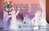 ALCOI, del 3 al 7 d’abril · Escola Municipal de Teatre. Els menuts d’Horta Major presenten El monstre rosa Participants: ... Asamblea en la carpintería 12.45 Pare Vitòria: