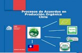 Procesos de Acuerdos en Producción Orgánica Chile · Sistema Nacional de Certificación de Agricultura Orgánica por parte de ... Presentación de PowerPoint Author: Claudio Antonio