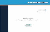 Proyecto Profesional • - ula.portalmiportal.ula.edu.mx/vle/storage/repo/documentos/MAESTRIAS/ECO561/... · de mercadotecnia y comunicación, en cuanto al diseño de estrategias
