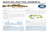 BACALAO ISLANDÉS - responsiblefisheries.is · bacalao islandés aunque se siguen exportando grandes cantidades tanto de bacalao congelado como salado. Se han dirigido igualmente