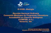 El EGEL-Biología Reunión Nacional Ordinaria …€¦ · Dirección General Adjunta de los EGEL Dirección de las Ciencias de la Vida y la Conducta Junio de 2014 El EGEL-Biología
