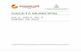GACETA MUNICIPAL - Gobierno de Ciudad Guadalupeguadalupe.gob.mx/.../a-10-f-I-a-14-f-VI-gaceta-03-11-febrero-2013-2.pdf · y así mismo la adición de un último párrafo al artículo