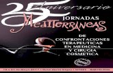 XXVas JORNADAS MEDITERRANEAS - conftera.com · Estética bioenergética, salud y calidad de vida en el envejecimiento humano: 20 años de experiencia en Cuba ... Tratamiento de la