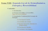 Tema VIII: Segunda Ley de la Termodinámica, …paginas.fisica.uson.mx/laura.yeomans/tc141/octavo_tema.pdf · misma eficiencia, independientemente de sus sustancias operantes (sustancias