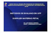 DOPPLER MATERNO - FETAL - CERPO :: Centro de …cerpo.cl/_items/File_002_00155_0023.pdf · el feto pone en marcha, en forma secuencial, ... la unidad feto placentaria ¿cuÁl es su