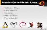 Instalación de Ubuntu Linux - El Vortex Tecnológico · inglés) es el proceso que inicia el sistema operativo cuando el usuario enciende una computadora. Se encarga de la inicialización