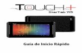 Guía de Inicio R - touch-la.com · 2.1 Diseño General del MID ... Gerenciamiento y carga de la batería antes de ... Pendiente por revisar Descarga completa Alarma Alerta general(como