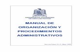 MANUAL DE ORGANIZACIÓN Y PROCEDIMIENTOS …dfm.uaslp.mx/dfm/public/docs/manual_organizacion_dfm.pdf · Manual de Organización y Procedimientos Administrativos Página 2 ÍNDICE