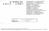 CHILE '1973 -198? · Dentro de este esquema conceptual, ... eficaz de las técnicas del disciplinamiento y en el control de las ... articulador de una sociedad disciplinaria.