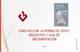 CÓMO APLICAR LA NORMA ISO 45001: …prevencion.fremap.es/Doc VARIOS/ISO_45001/DOCUMENTACION_JOR… · Ruegos y preguntas INDICE. HORA CONTENIDO ... El sistema de gestión pivota