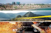 Guía de Negocios e Inversión en el Perú - consulado.pe · y reciente historia de estabilidad económica ... y de promoción en el Perú 179 • Órganos de promoción económica