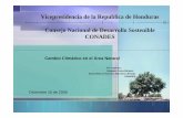 Vicepresidencia de la Republica de Honduras Consejo …cidbimena.desastres.hn/docum/Honduras/cambio-climatico... · 2009-02-27 · Vicepresidencia de la Republica de Honduras Consejo