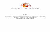 TRIBUNAL DE CUENTAS - Portada · contable del Ayuntamiento en el ejercicio fiscalizado se contiene fundamentalmente en las siguientes disposiciones: - Ley 7/1985, de 2 de abril, reguladora
