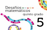Desafíos matemáticos - Escuelas de Tiempo Completo …tiempocompleto.sepbcs.gob.mx/5to-Solucionario-Desafios-2014-2015… · 3 Número de desafío Número de actividad Título Página