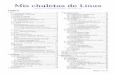 Mis chuletas de Linux - Pagina personal de Manuel ... · 3.3 Script personalizado al iniciar el sistema ... (en Debian hay que modifcar \etc\visudo mediante el comando ... awk 'BEGIN{FS
