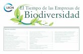 El Tiempo de las Empresas de Biodiversidad - IUCN · conservan la biodiversidad, utilizan los recursos biológicos de manera sostenible y distribuyen de manera equitativa ... Honduras