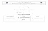 732. Práctica Departamental. Clínica Psicoanalítica III.psicologia.uanl.mx/wp-content/uploads/2014/08/732-PA-PD-CP-III.pdf · Líder involucrarse en la generación y aplicación