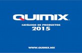Catálogo de ProduCtos 2015 - QUIMIX - Productos … · Limpiador de Carburador y Partes ... - Ideal para todo tipo de motores diesel y gasolina ... - Protege contra el desgaste en