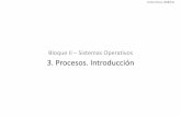 Bloque II Sistemas Operativos 3. Procesos. Introducciónquegrande.org/apuntes/grado/1/IBG/teoria/10-11/sistemas_operativos... · Procesos y programas Fariña, Pedreira: LBD@2010 pg