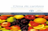 Clima de cambios - fao.org · Autores Este documento se debe citar como: MGAP-FAO, 2013. Sensibilidad y capacidad adaptativa de la viticultura y la fruticultura frente al cambio climático.