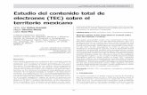 Estudio del contenido total de electrones (TEC) … · través de redes integradas por receptores GNSS (Sistema Glo-bal de Navegación por Satélite). México se encuentra cerca-no