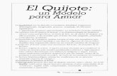 El Quijote: un modelo para armar - bdigital.unal.edu.co · un Modelo para Armar La ilegibilidad me ha llevado a considerar totalidad, fragmento, desintegración, integración, proceso,