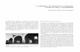 La Basílica de Majencio en Roma: construcción y … (4).pdf · hormigón romano, y se lleva a cabo un análisis está-tico del edificio, centrándose en las bóvedas de ca-ñón