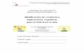 Modificación de conducta y Aplicaciones cognitivas para el TDA-H en el aulacentrodelta.com/wp-content/uploads/2013/04/no1-modificacion-de... · IRAKASLEAREN KOADERNOAK 1. zk. - CUADERNOS