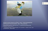 PROGRAMACIÓN DE TROMBÓN (Departamento de … · 2016-01-20 · programaciÓn de trombÓn (departamento de viento) enseÑanzas bÁsicas y profesionales curso 2.015-2.016 onservatorio