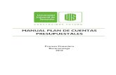 MANUAL PLAN DE CUENTAS PRESUPUESTALES · 1 2 2 0 2 0 9 0 arrendamiento de bienes muebles 1 2 2 0 2 0 9 5 arrendamiento de bienes inmuebles 1 2 2 0 2 0 ...
