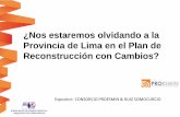 Presentación de PowerPoint - Lampadia · de Peruanos y es vulnerable a sismos, tsunamis, fenómeno del niño, deslizamientos y huaycos. En los últimos años han habido ... • Carreteras
