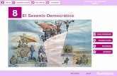 El Sexenio Democrático - … · con la aprobación de los demócratas (Pacto de Ostende, 1866) Recibiendo el apoyo de las masas populares y con el ideario revolucionario de los demócratas