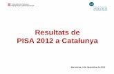 PISA 2012 Catalunya [Modalitat compatibilitat]premsa.gencat.cat/pres_fsvp/docs/2013/12/03/18/32/d7da33c2-6edc... · OBJECTIUS DE PISA Proporcionar indicadors de rendiment que permeten