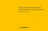 XXI Festival internacional de fotografía y artes visuales · 16 El gran río. El Gran Río ... Paisaje inacabado Casa de Velázquez / Institut Français d’Espagne ... el libro