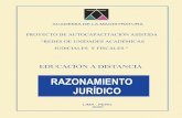 RAZONAMIENTO JURÍDICO - corteidh.or.cr · juridicos", "Teoria de Ia subsunci6n normativa: el silogismo juridico" y ... Cada capitulo culmina con una autoevaluacion y el analisis