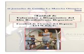 II Jornadas de Castilla-La Mancha Olímpica 22,23-X-08 · Diapositivas 1 y 2: Cinco convenios anuales consecutivos firmados entre la Viceconsejería del Deporte de la Consejería