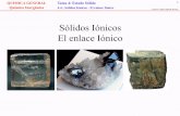 Sólidos Iónicos El enlace Iónico - riubu.ubu.esriubu.ubu.es/bitstream/10259.3/79/7/4.4.4 (1) - Sólidos Iónicos... · Ed., Harper Collins, 1993. Capítulo 4. ... Traducción española