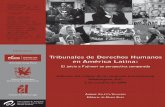 Tribunales de Derechos Humanos en América Latina · y el respeto a los derechos humanos en el Perú y en toda América Latina. Representa también los esfuerzos del sistema legal